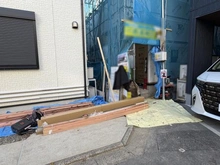 【東京都/江戸川区東小岩】江戸川区東小岩5丁目　新築戸建 建築中の外観