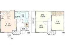 【東京都/江戸川区一之江】江戸川区一之江1丁目　中古戸建 間取り図