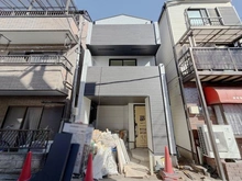 【東京都/江戸川区下篠崎町】江戸川区下篠崎町　新築戸建 建築中の外観