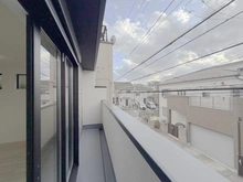 【東京都/江戸川区南小岩】江戸川区南小岩2丁目　新築戸建1号棟 バルコニー