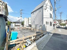 【東京都/葛飾区東金町】葛飾区東金町3丁目　新築戸建 建築中の外観：建築中