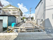 【東京都/葛飾区東金町】葛飾区東金町3丁目　新築戸建 建築中の外観：建築中