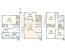 【東京都/葛飾区青戸】葛飾区青戸6丁目　戸建 間取り図