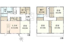【東京都/府中市四谷】府中市四谷4丁目中古戸建 間取り図