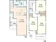 【東京都/府中市四谷】府中四谷3丁目1号棟 間取り図