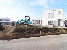 【東京都/日野市大字上田】日野市上田 1号棟 現地（建築前）：1号棟／全3棟