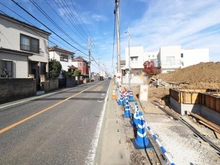 【東京都/日野市大字上田】日野市上田 4号棟 前面道路