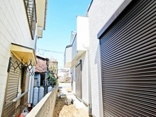 【東京都/府中市住吉町】府中市住吉町3丁目 E号棟 建築中の外観：全7棟・中央奥