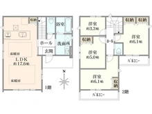【東京都/調布市八雲台】調布市八雲台1期 1号棟 間取り図