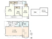 【東京都/府中市西原町】府中市西原町4丁目 A号棟 間取り図