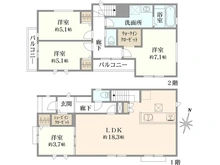 【東京都/八王子市北野町】八王子市北野町新築戸建て(4号棟) 間取り図