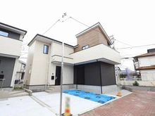 【東京都/府中市分梅町】府中市分梅町5丁目新築戸建1号棟 外観：全2号棟／写真中央