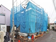 【東京都/府中市西原町】府中市西原町4丁目新築戸建 建築中の外観