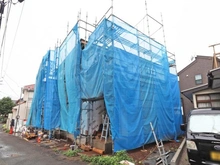 【東京都/府中市西原町】府中市西原町4丁目新築戸建 建築中の外観