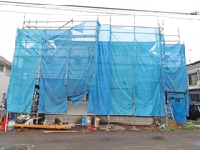 【東京都/府中市西原町】府中市西原町4丁目新築戸建 建築中の外観