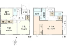 【東京都/調布市仙川町】調布市仙川町3丁目新築戸建 間取り図