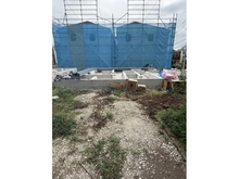 【東京都/調布市佐須町】調布市佐須町5丁目　新築戸建　1-B号棟 現地（建築前）：全18棟・写真中央