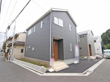 【東京都/調布市富士見町】調布市富士見町第8　新築戸建　8号棟 外観：全8棟現場