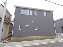 【東京都/調布市富士見町】調布市富士見町第8　新築戸建　8号棟 外観：全8棟現場