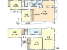 【神奈川県/横浜市保土ケ谷区釜台町】保土ケ谷区釜台町　中古戸建 間取り図