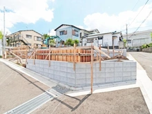 【神奈川県/横浜市戸塚区汲沢】戸塚区汲沢8丁目　新築戸建　7号棟/全7棟 現地（建築前）
