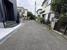 【神奈川県/横浜市戸塚区戸塚町】戸塚区戸塚町　新築戸建　全1棟 前面道路