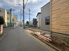 【神奈川県/茅ヶ崎市香川】茅ヶ崎市香川1丁目5期　新築戸建　2号棟/全2棟 前面道路