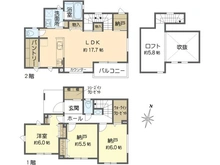 【神奈川県/茅ヶ崎市香川】茅ヶ崎市香川5丁目　新築戸建　7号棟/全10棟 間取り図
