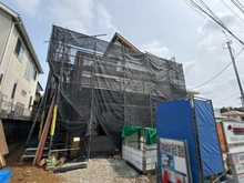 【神奈川県/横浜市戸塚区原宿】戸塚区原宿1丁目　新築戸建　全1棟 建築中の外観