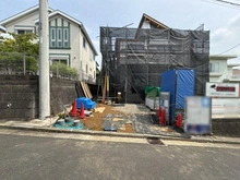 【神奈川県/横浜市戸塚区原宿】戸塚区原宿1丁目　新築戸建　全1棟 建築中の外観