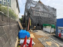 【神奈川県/横浜市戸塚区原宿】戸塚区原宿1丁目　新築戸建　全1棟 建築中の外観