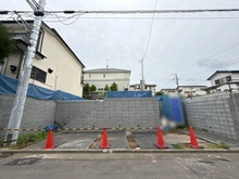 【神奈川県/横浜市保土ケ谷区境木本町】保土ケ谷区境木本町 新築戸建B号棟/全2棟 現地（建築前）：B号棟(奥側)/全2棟