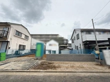 【神奈川県/横浜市保土ケ谷区権太坂】保土ヶ谷区権太坂1丁目　新築戸建 現地（建築前）：写真中央
