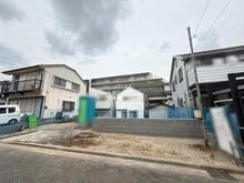 【神奈川県/横浜市保土ケ谷区権太坂】保土ヶ谷区権太坂1丁目　新築戸建 現地（建築前）：写真中央
