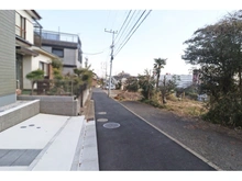 【神奈川県/横浜市戸塚区戸塚町】戸塚区戸塚町　戸建 前面道路