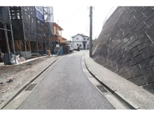 【神奈川県/横浜市戸塚区上矢部町】戸塚区上矢部町2　新築戸建　1号棟/全2棟 前面道路