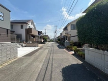 【大阪府/箕面市粟生新家】箕面市第2粟生新家　新築分譲住宅 前面道路