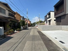 【大阪府/箕面市粟生新家】箕面市第2粟生新家　新築分譲住宅 前面道路