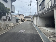 【大阪府/吹田市佐井寺南が丘】吹田市佐井寺南が丘 前面道路