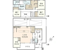 【兵庫県/西宮市大谷町】西宮市大谷町　中古戸建 間取り図