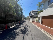 【兵庫県/西宮市苦楽園一番町】西宮市苦楽園一番町　中古戸建 前面道路