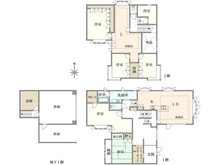 【兵庫県/西宮市苦楽園一番町】西宮市苦楽園一番町　中古戸建 間取り図