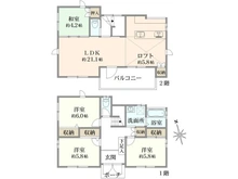 【兵庫県/西宮市甲陽園目神山町】西宮市甲陽園目神山町 中古戸建 間取り図