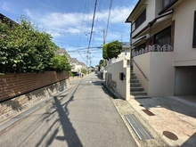 【兵庫県/西宮市仁川百合野町】西宮市仁川百合野町　中古戸建 前面道路