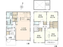 【神奈川県/横浜市青葉区奈良町】青葉区奈良町　新築戸建　A号棟 間取り図