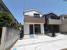 【神奈川県/相模原市中央区横山】相模原市中央区横山4丁目1期　新築戸建てNo.1 外観：全二棟左側（写真中央）