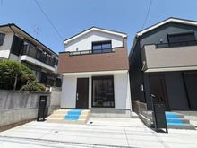 【神奈川県/相模原市中央区横山】相模原市中央区横山4丁目1期　新築戸建てNo.1 外観：全二棟左側（写真中央
