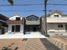 【神奈川県/相模原市中央区横山】相模原市中央区横山4丁目1期　新築戸建てNo.1 外観：全二棟左側