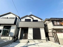 【神奈川県/横浜市緑区中山】横浜市緑区中山6丁目 B棟　新築戸建て 外観：全二区画、右側
