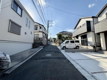 【神奈川県/横浜市緑区中山】横浜市緑区中山6丁目 B棟　新築戸建て 前面道路